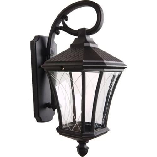 Black Big Size Square European Outdoor Wall Lamps Villa waterproof Landscape Corridor Hallway Door Bedroom Bedside Wall Sconces