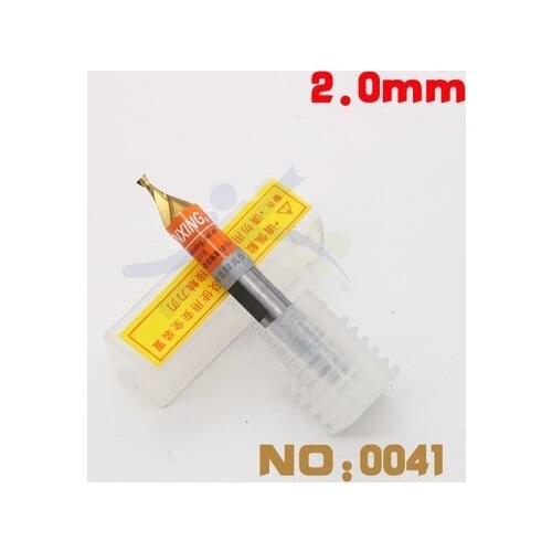 Original Wenxing Drill Bit Milling cutter NO.0041 2.0MM key machine accessories