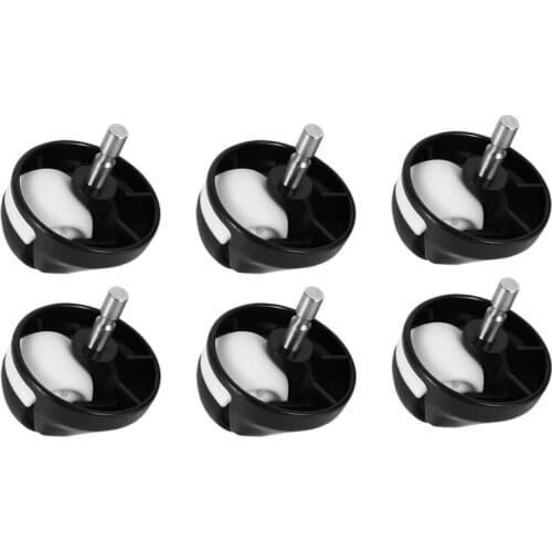 6Pc Front Wheel Caster Assembly for IRobot Roomba I7 I7 + Plus E5 E6 E7 500 600 700 800 900 Series Roomba Vacuum Cleaner