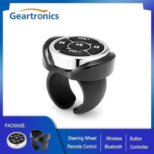 Universal Steering Wheel Remote Control For Android IOS Wireless Bluetooth For Car Multimedia Player Radio Button Controller