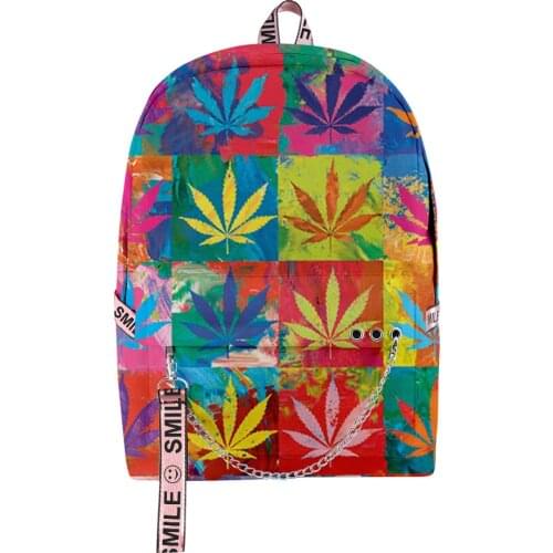 2021 New Tie Dye 3D Digital Color Printing Campus Student Backpack Laptop Bag Youth Hip hop Fashion Men/Women Bag