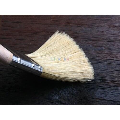 ESCODA RESTORE Series 8401,Professional Artist Oil Painting Brush,Short Handle,Long Hog Bristles Brush,Available in size No.24