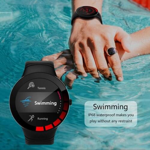 Smart Watch IP68 Waterproof Fashion Sports Pedometer Bracelet Bluetooth 5.0 Health Monitor Smart Wristband With Touch Screen