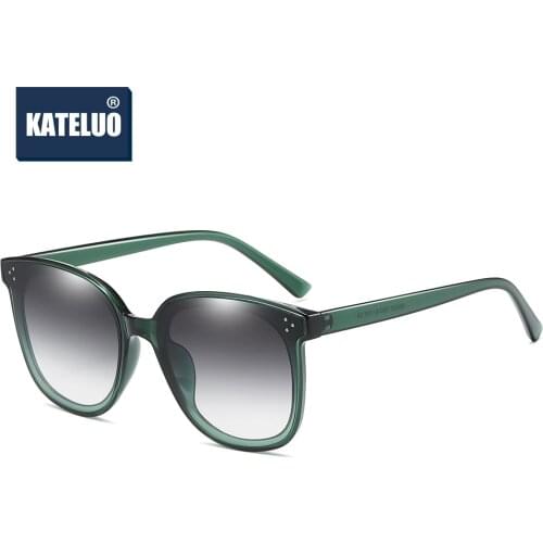 KATELUO 2020 Brand Vintage Mens Sunglasses Polarized UV400 Lens Sun Glasses Designer Glasses for women 86007