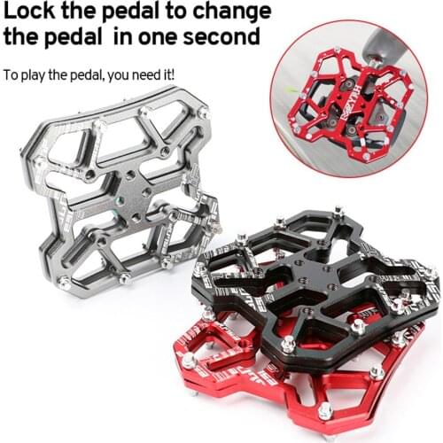 2pcs Universal Clip-less Adapters Durable Clipless Pedal SPD Shimano Bicycle Clipless Pedal Platform Adapters Bike Accessories