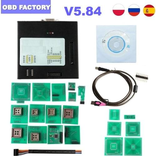 XPROG 5.84 without USB Dongle FW V4.4 Add Authorization ECU Programmer Metal Box X PROG M V5.84 ECU Chip Tuning X-PROG-M 5.84