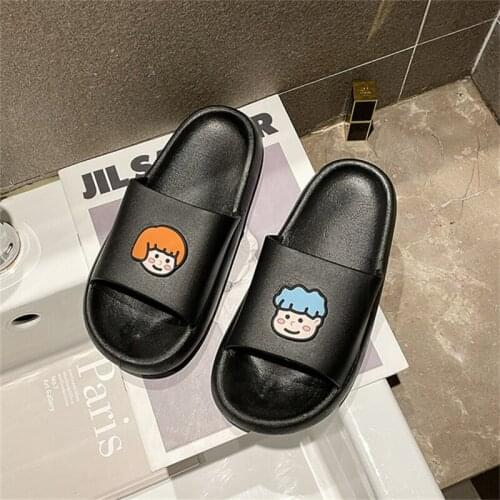 Womens Slippers 2021 Summer New Comfortable Home Flat Non-Slip Slippers Casual Fashion Wild Outdoor Couple Slippers