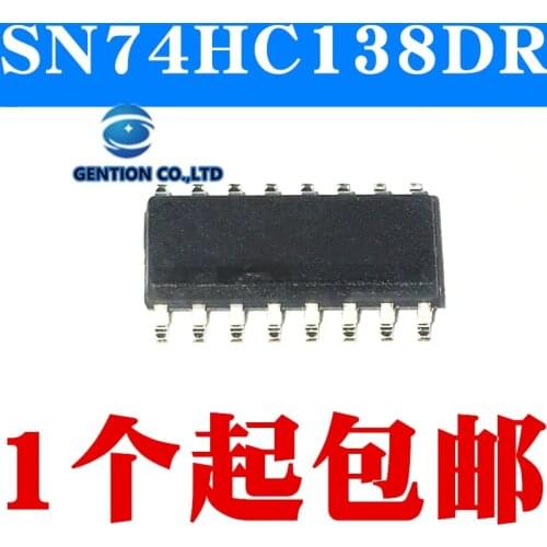 10PCS SN74HC138DR HC138 decoder/multichannel multiplex SOP16 in stock 100% new and original