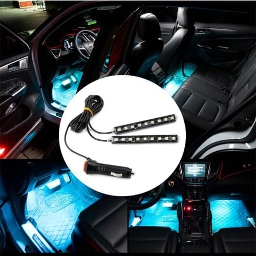 2pcs car LED foot lamp floor lamp decorative lamp for Jaguar XF XJ XJS XK S-TYPE X-TYPE XJ8 XJL XJ6 XKR XK8 XJS X320 X308