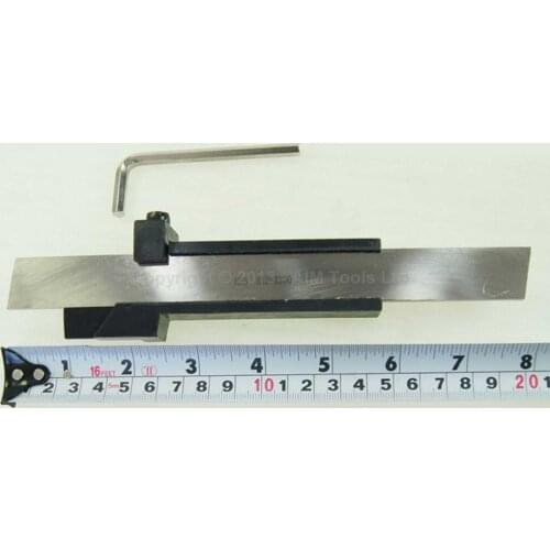 2x12mm Lathe Parting Cutting Milling Tool Holder with 5 Blades 200mm