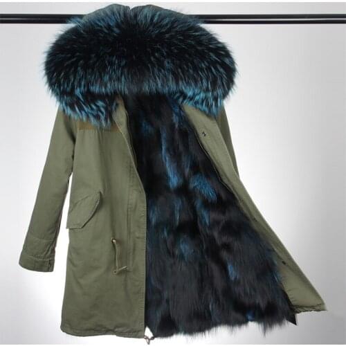 Adorebeauty Women's Winter Parkas With Natural Fur