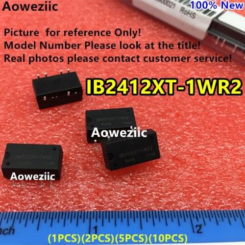 Aoweziic (1PCS) (2PCS) (5PCS) (10PCS)IB2412XT-1WR2 Original SMD Input:24V Regulate Output:12V 0.083A DC-DC 1.5KV Voltage Isolate