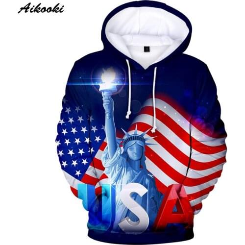 Classic Fashion Each Country National Flag Hoodies Men/women High Quality Harajuku Pullover America National Flag soft Clothes