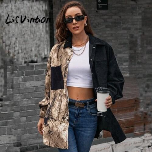 LisVintion Leopard Blouses