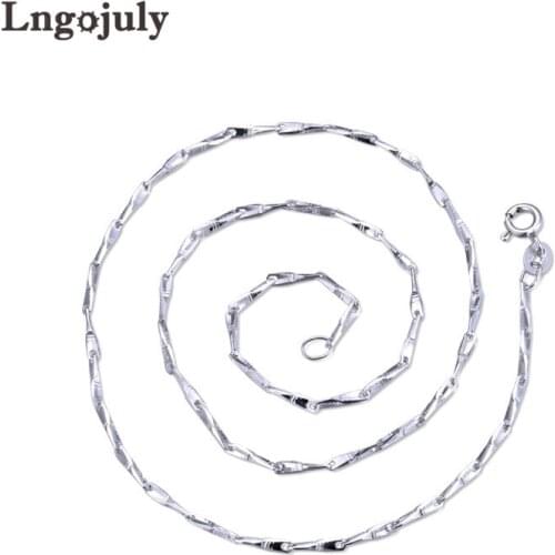 Hot Sale Fine Jewelry Pure 100% 925 Sterling Silver Chain For Men Boyfriend Genuine Silver Necklaces Hip-hop Male Buckle Chain