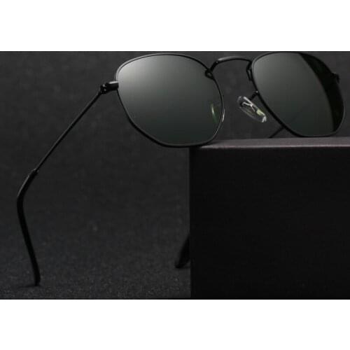 R.BCOLLECTION Brand Hexagonal Glass Sunglasses Women men UV400 Fashion Female Sun Glasses Mirror Summer Sunglass 3548