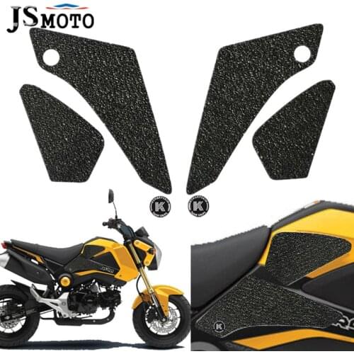 For HONDA grom GROM 2014-2015 Motorcycle 3D Fuel Oil Fuel Gas Tank Traction Stickers Side Knee Grip Protector Decal Sticker