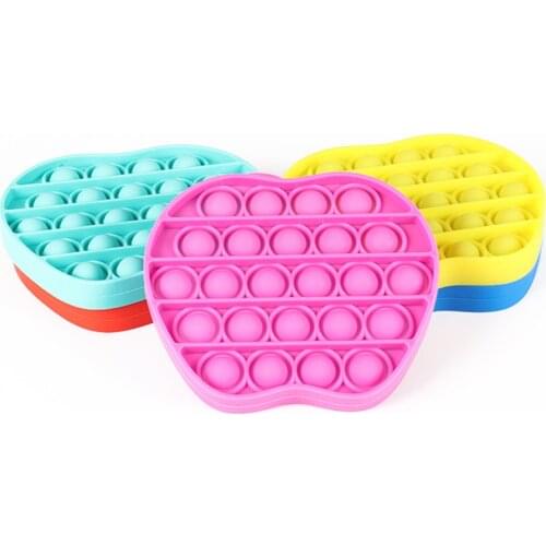 New Push Bubble Sensory Toy Autism Needs Squishy Stress Reliever Toys Adult Child Funny Anti-stress Fidget Reliver Stress