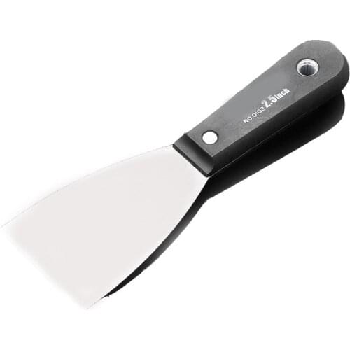 Putty Knife Scraper Blade 1" 1.5" 2" 2.5" 3" 4" 5" Scraper Shovel Carbon Steel Plastic Handle Wall Plastering Knife Hand Tool
