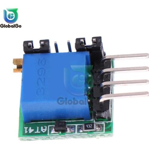 AT41 4Pin Time Delay Realy Circuit Timing Switch Module 1s-40h 1500mA For Delay Switch Timer Board DC 12V 24V 3V 5V