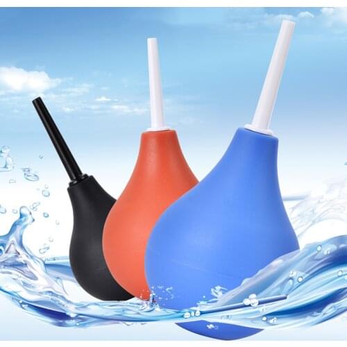 Silicone Home Enema Anal Wash Douche Anal Shower Bidet Bulb Enema Anal Wash Water Enema Bulb Sexual Shower Ducha Anaal Douche