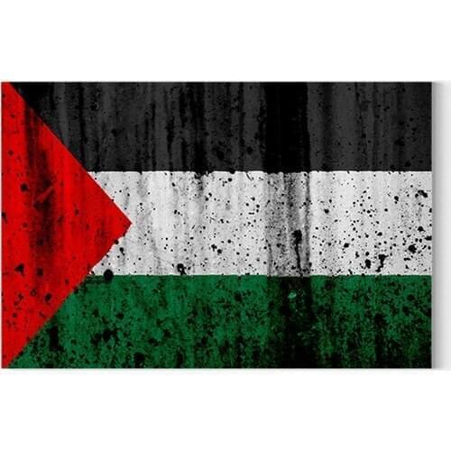 Philistine Flag Canvas Table chart