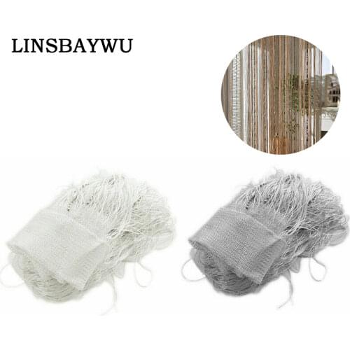 Drop Beaded Tassel String Curtain Door Window Home Decor Decorative Door Window Wall Panel Tassels Room Divider 1 X 2m