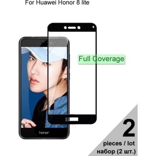 Protective Glass For Huawei Honor 8 Lite Full Coverage Tempered Glass For Huawei Honor 8 Lite
