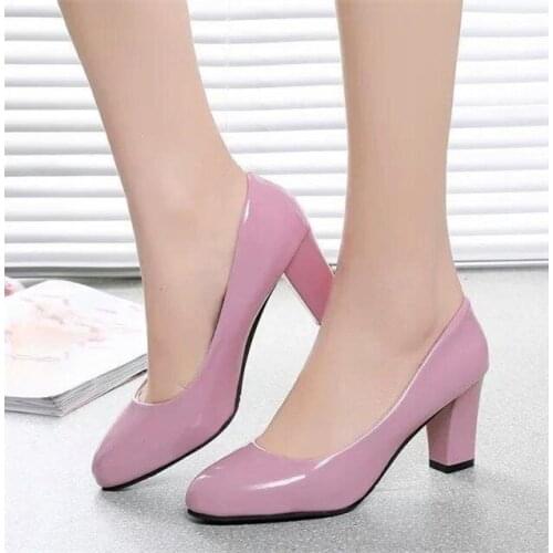 Spring and Autumn New Women OL Shoes Professional Ladies High Heels Shoes Shallow Mouth OL Work Shoes