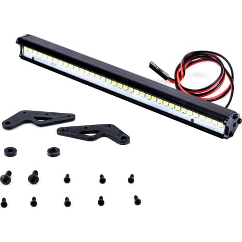 1/10 Crawler Accessory Luminous Roof 36 LED Lamp Bar Flashing Car Lamp Universal for all Car Shells Traxxas TRX-4 SCX10 90046