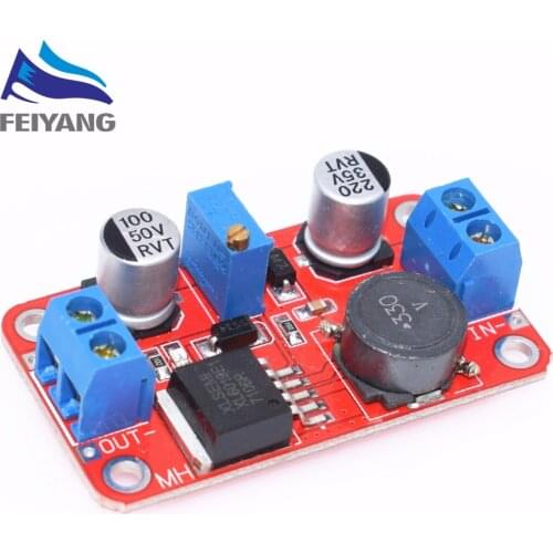 1PCS DC-DC boost power supply module XL6019 voltage stabilized power supply module output 5V/12V/24V adjustable