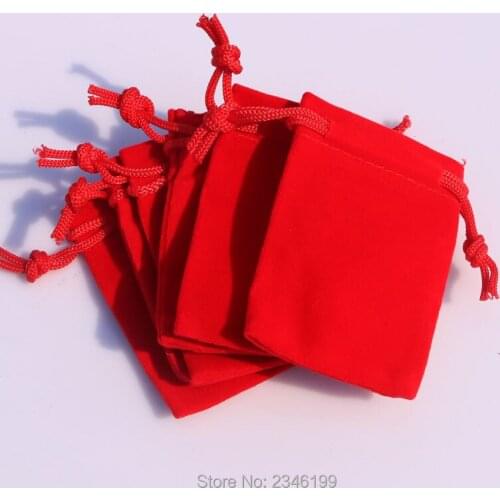 100pcs 10x12cm Velvet Gift Bags Black Red Color Snake Jewelry Jade Storage Package Drawstring Pouches Free Shipping