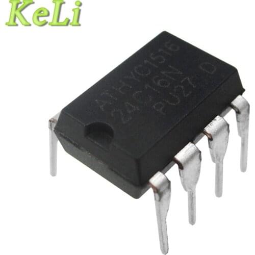 100pcs/lot New 24C16 AT24C16 DIP-8 24C16N 2-Wire Serial EEPROM memory IC