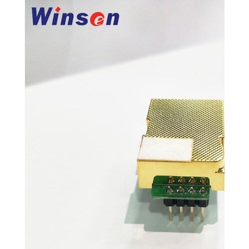 5pcs Winsen CO2 Sensor MH-Z19C NDIR CO2 Module High Sensitivity Low Power Consumption UART PWM Output Long Lifespan Gold Chamber