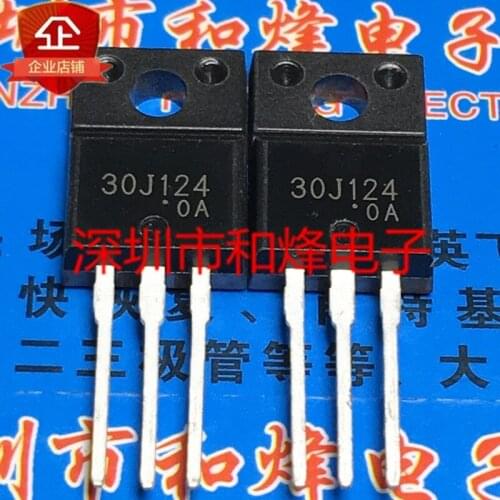 6pcs/lot 30J124 GT30J124 TO-220F In Stock