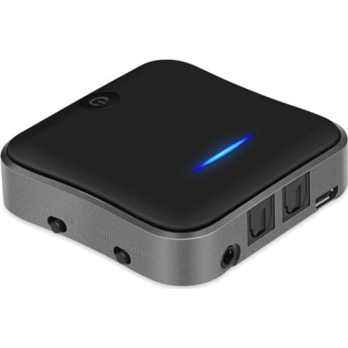 Bluetooth 5.0 Transmitter Receiver Audio Music Wireless USB Adapter 3.5mm for TV PC