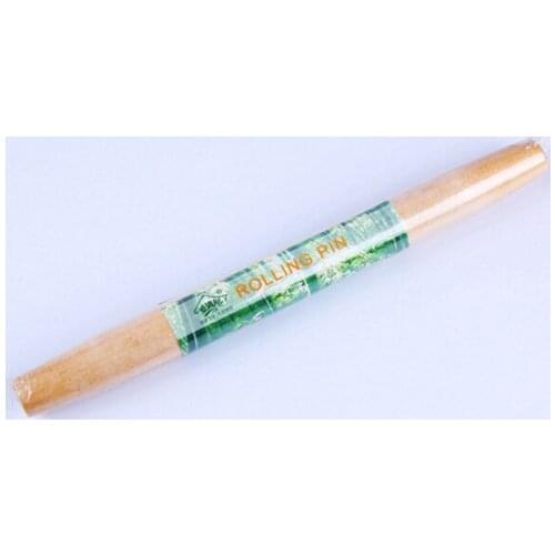28cm Wood Rolling Pin Decor Does Not Touch The Flattening Rod Side Stick Kitchen Tool 4N1239