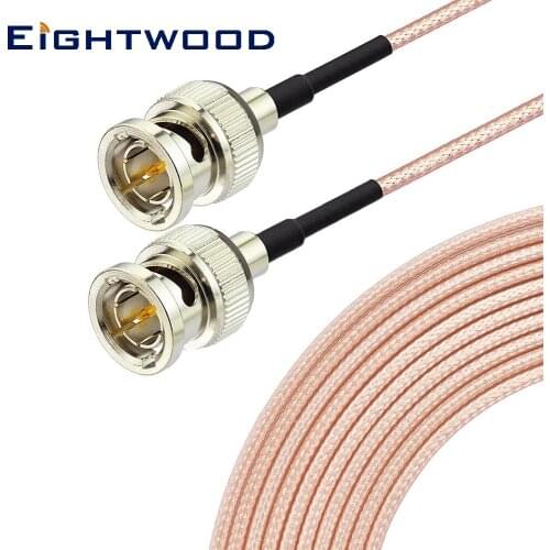 BNC Male to BNC Male RG179 SDI Video Cable 5 ft for 4K HD SDI 3G SDI Broadcast Router Audio Gateway Hub Frame Synchronizer Sync