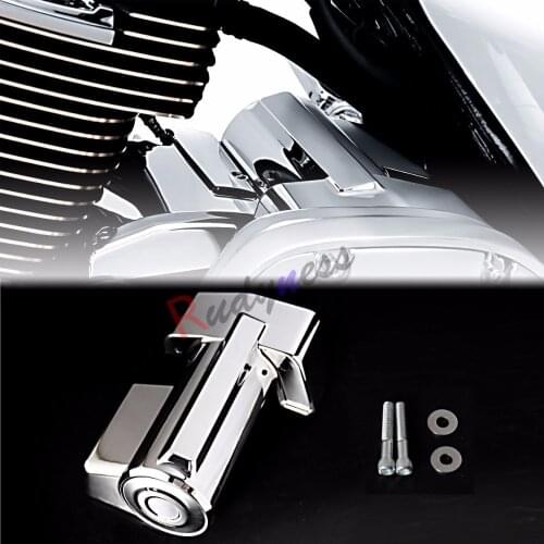 Chrome Starter Cover For Harley Touring Street Glide Road King Road Glide ELectra Glide Trikes FLHX FLHR 2017-2019