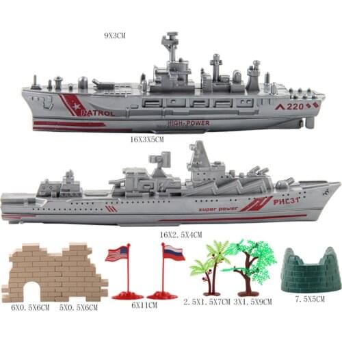 Simulation Mini Combat War Sand Scene Action Figures and Army Vheicle