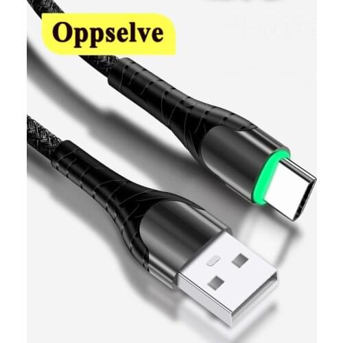 USB Type C Cable Micro USB Fast Charging LED 3A Cable Mobile Phone Charger Type-C Data Cord For Huawei P40 Mate 30 Xiaomi Redmi