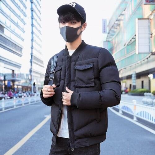 Bormandick Winter Jacket Men Thick Hooded Fur Collar Parka Men Coats Casual Padded Mens Jackets Male Clothing KXP18-H33 55(2) P