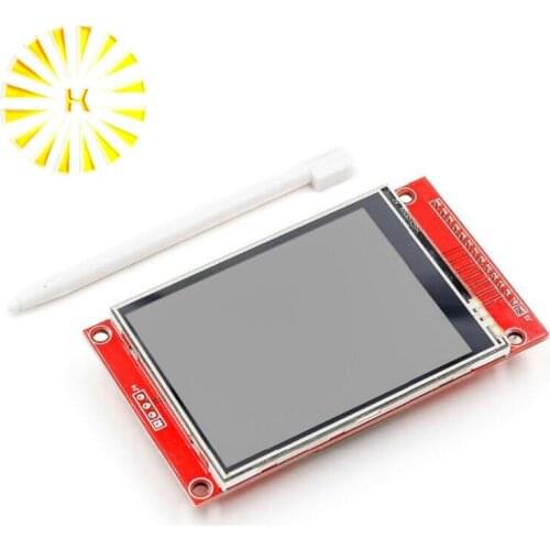 240x320 2.8" SPI TFT LCD Touch Panel Serial Port Module With PBC ILI9341 2.8 Inch SPI Serial White LED Display Connector