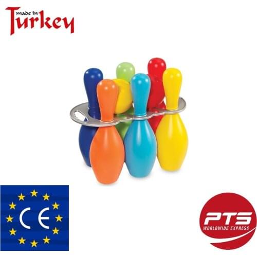 Bowling Set Sports 25cm Kids Educational Toys Ball And Pins Bowling Toys Plastic Gutterball Funny Motor Skill Intelligence
