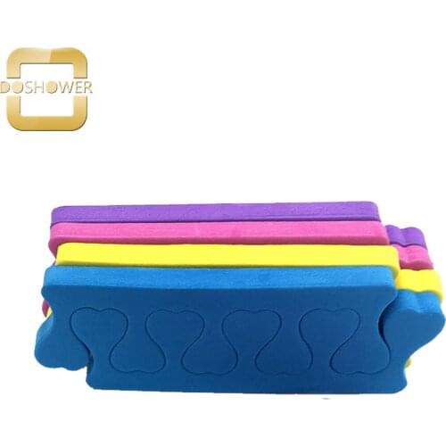 Nail extension gel set with manicure curved tool for separator nails