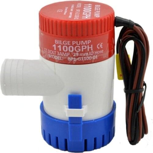 12V 24V 1100gph Bilge Water Pump For Boats MKBP-G1100-12 Submersible Wasserpumpe
