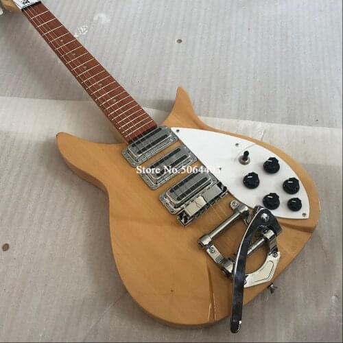 High quality 325 electric guitar, basswood body, 527mm bridge nut, vibrato bridge, log color paint, free delivery