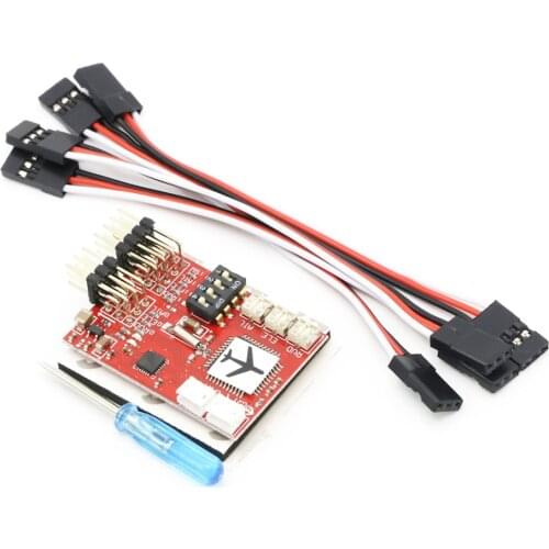 High Precision JCX-M6 M6 Flight Controller Digital gyro for RC Fixed-wing Airplanes V-tail Model Plane FPV +FS