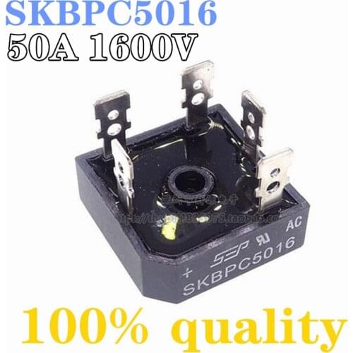 1 pçs/lote SKBPC5016 50A 1600V 5