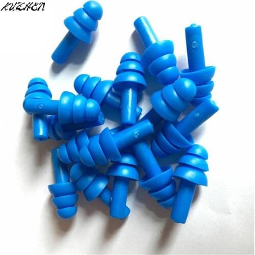 10Pairs=20PCS Waterproof Swimming Silicone Swim Earplugs for Adult Swimmers Children Diving Soft Anti-Noise Sleep Ear Plug
